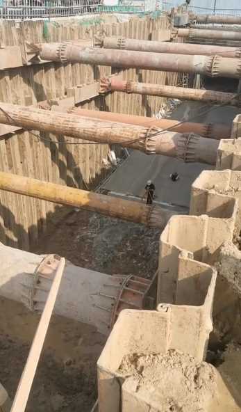 北京平谷区管廊降水
